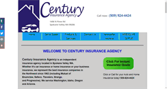 Desktop Screenshot of centuryinsuranceagency.com