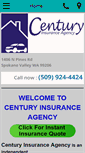 Mobile Screenshot of centuryinsuranceagency.com